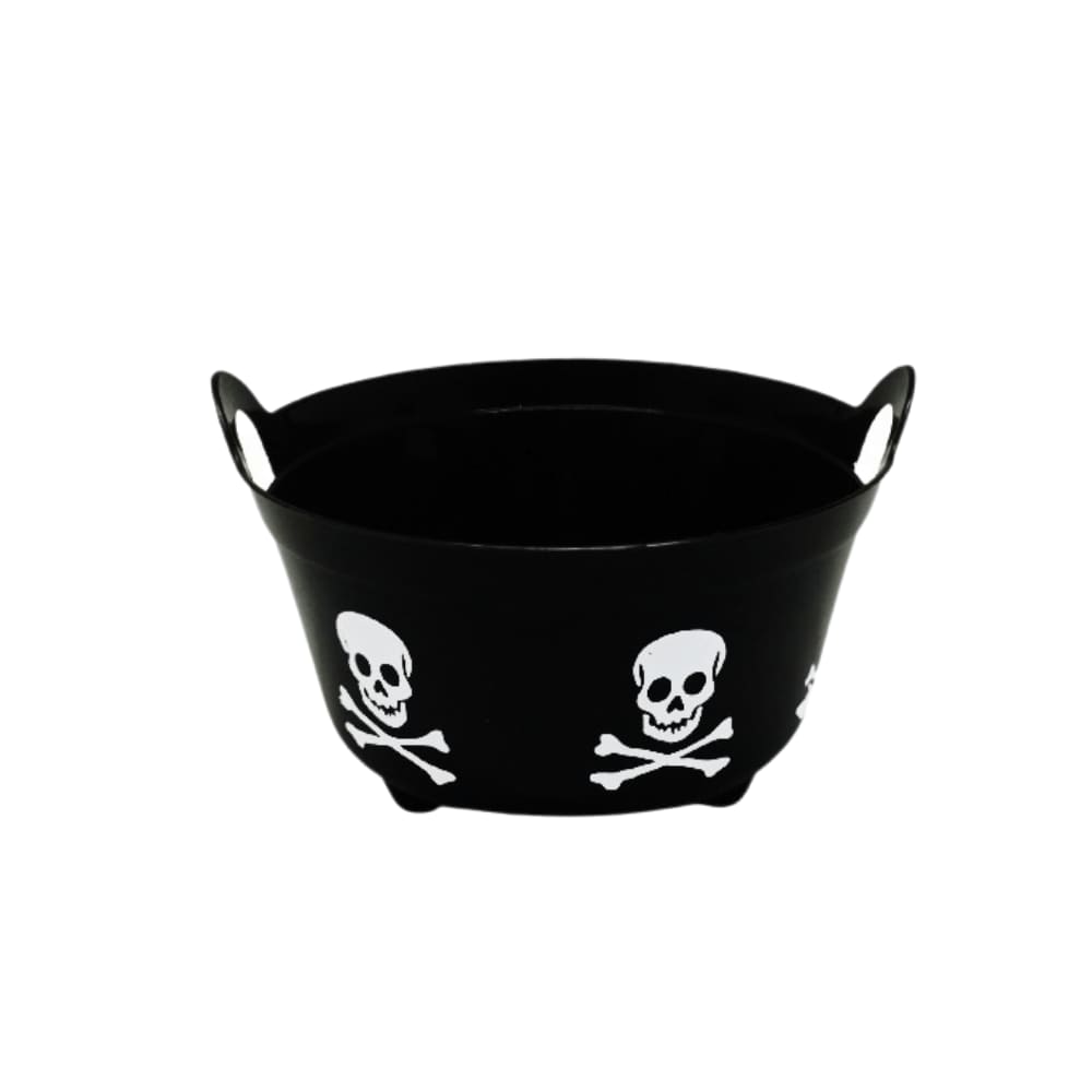 Tigela Plástica Halloween Preta