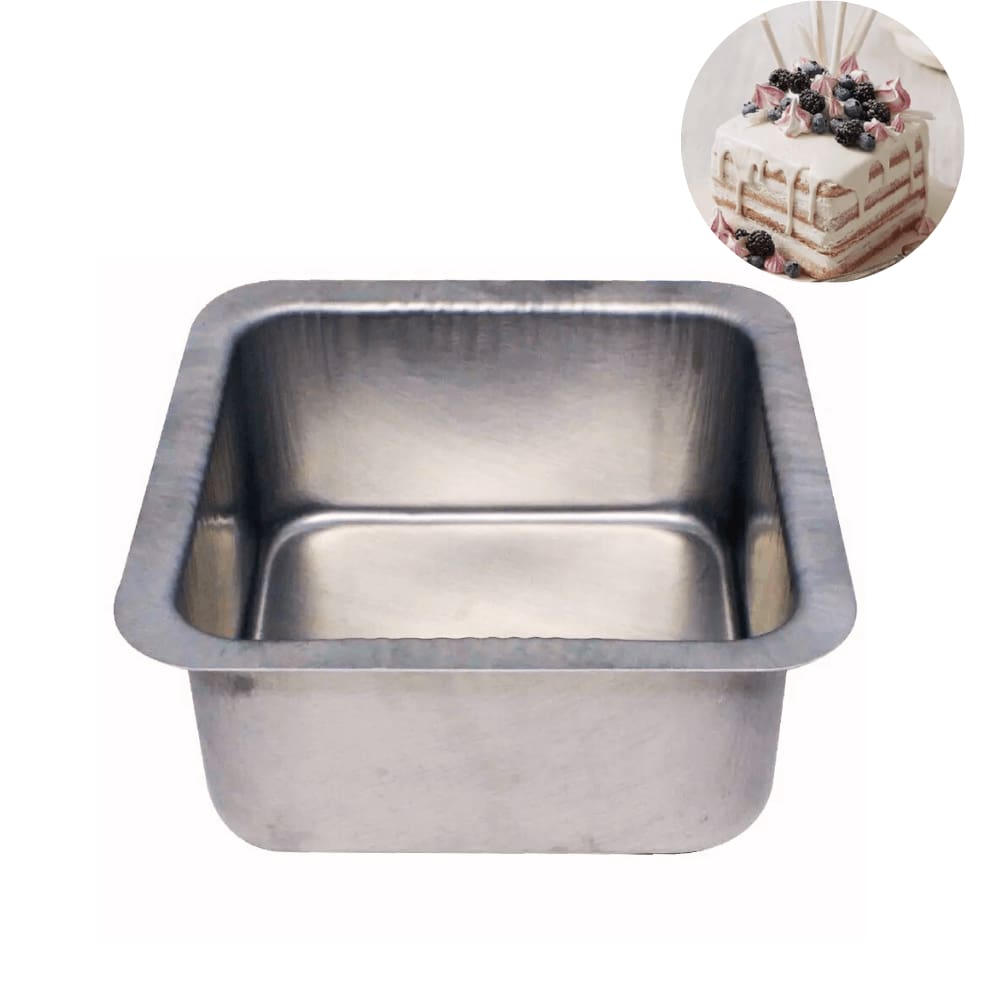 Assadeira de Alumínio Quadrada 15 x 10 Roldan