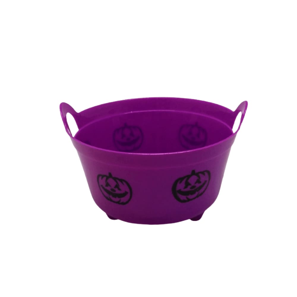 Tigela Plástica Halloween Roxa