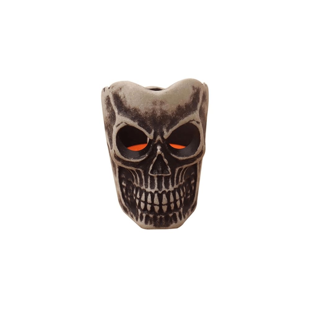 Enfeite Decorativo Halloween Mini Vela Caveira Art Lille