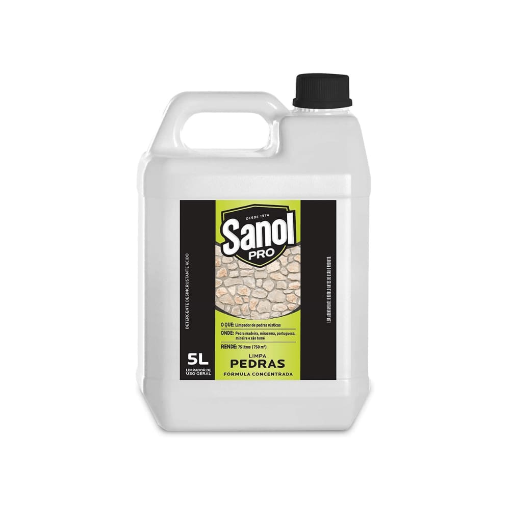 Limpa Pedras 5L Sanol Pro