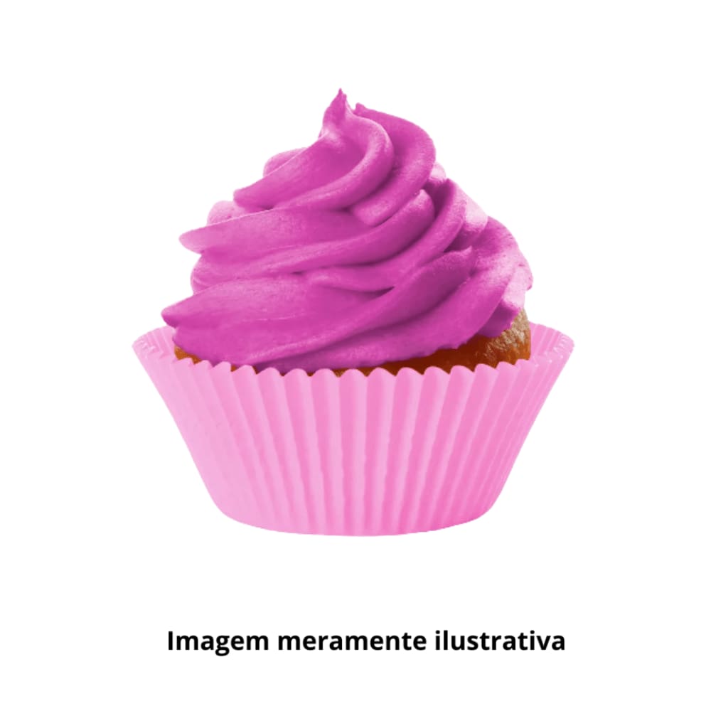 Forma Para Cupcake N°0A Rosa c/ 45Un Dafesta