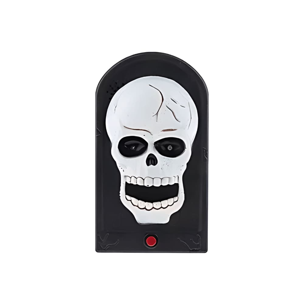 Enfeite Decorativo Halloween Caveira Campainha