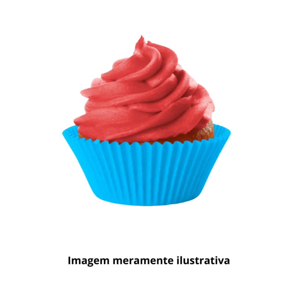 Forma Para Cupcake N°0A Azul Claro c/ 45Un Dafesta