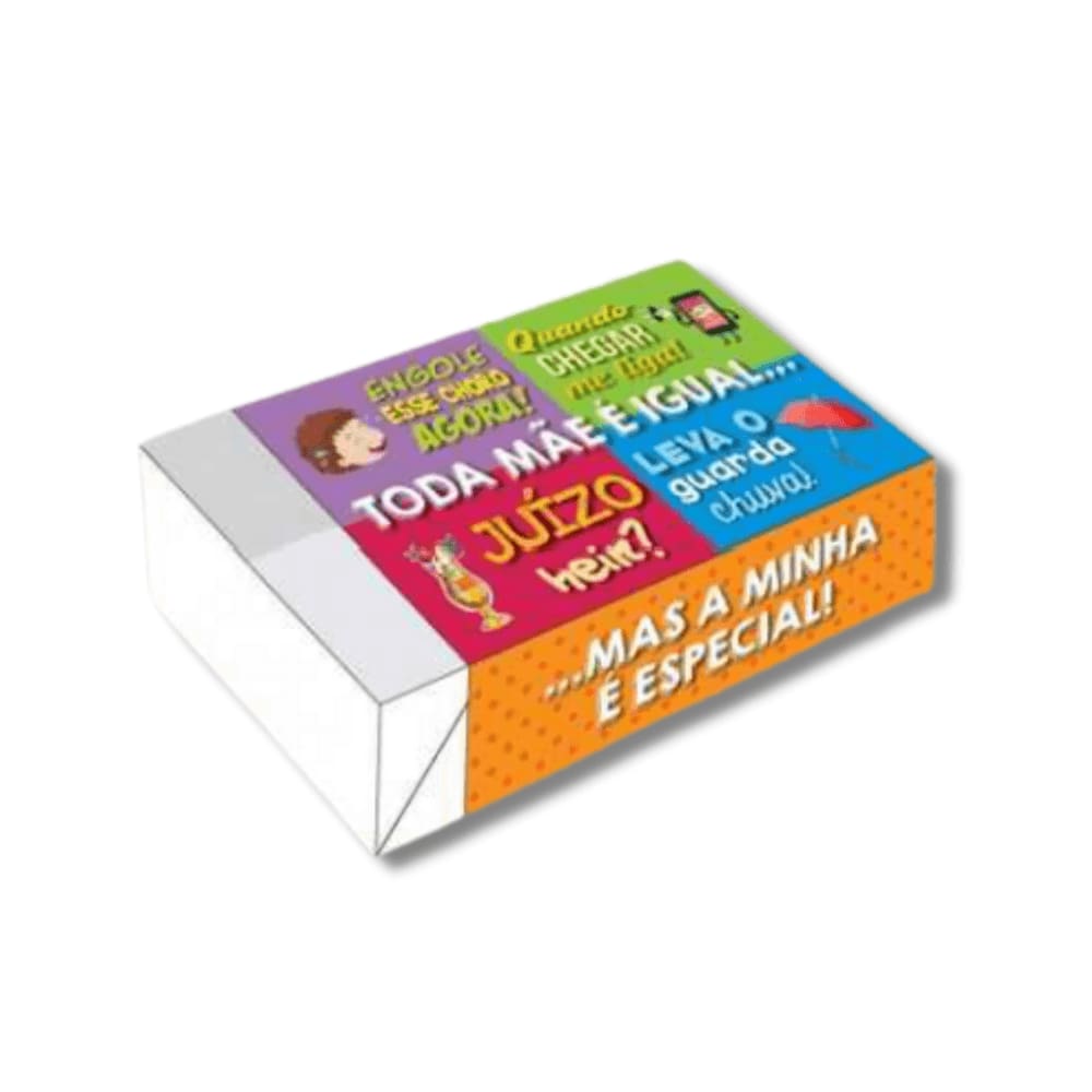 Caixa Divertida Mãe Frases 2 para 6 Doces 10un Melkot