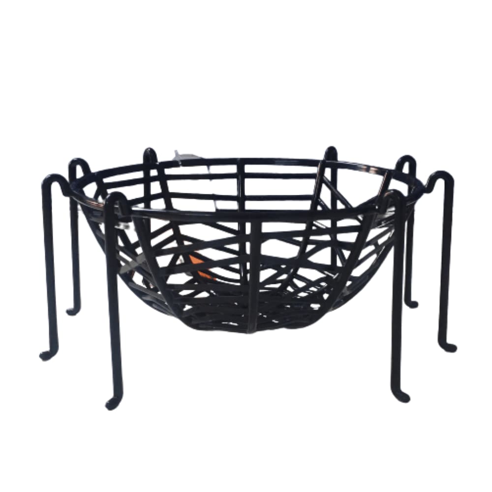 Cesta Teia de Aranha Preta com Perninhas c/ 1 Unidade