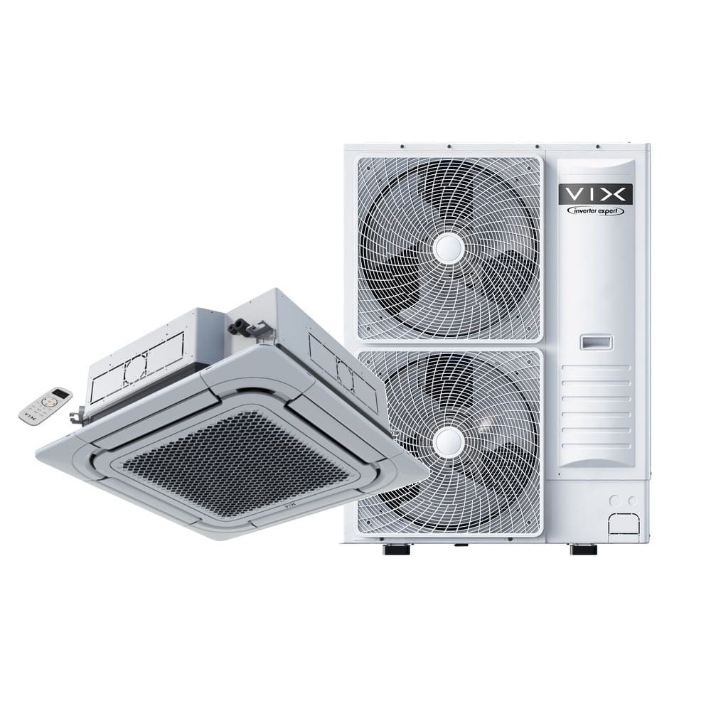 Ar Condicionado Split Cassete Inverter Vix 56000 BTU/h Quente e Frio AUC-60UR2RKA – 220 Volts
