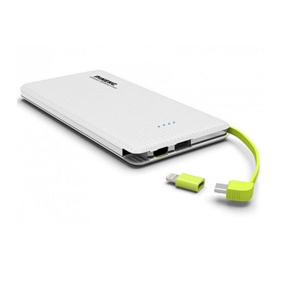 Power Bank Bateria Extra Portátil 10.000mah Kaidi Kd-951 - Branca