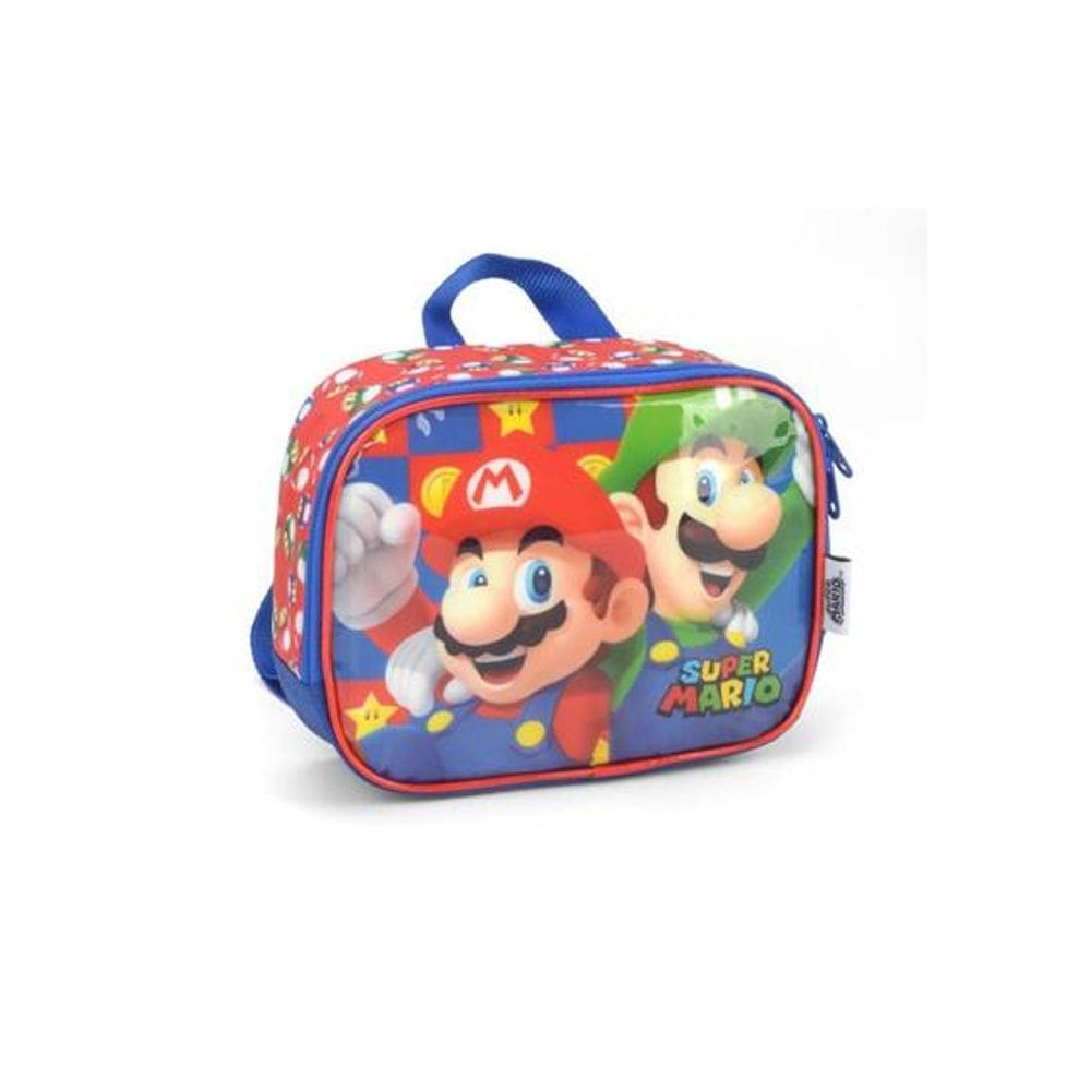Lancheira Super Mario Luigi