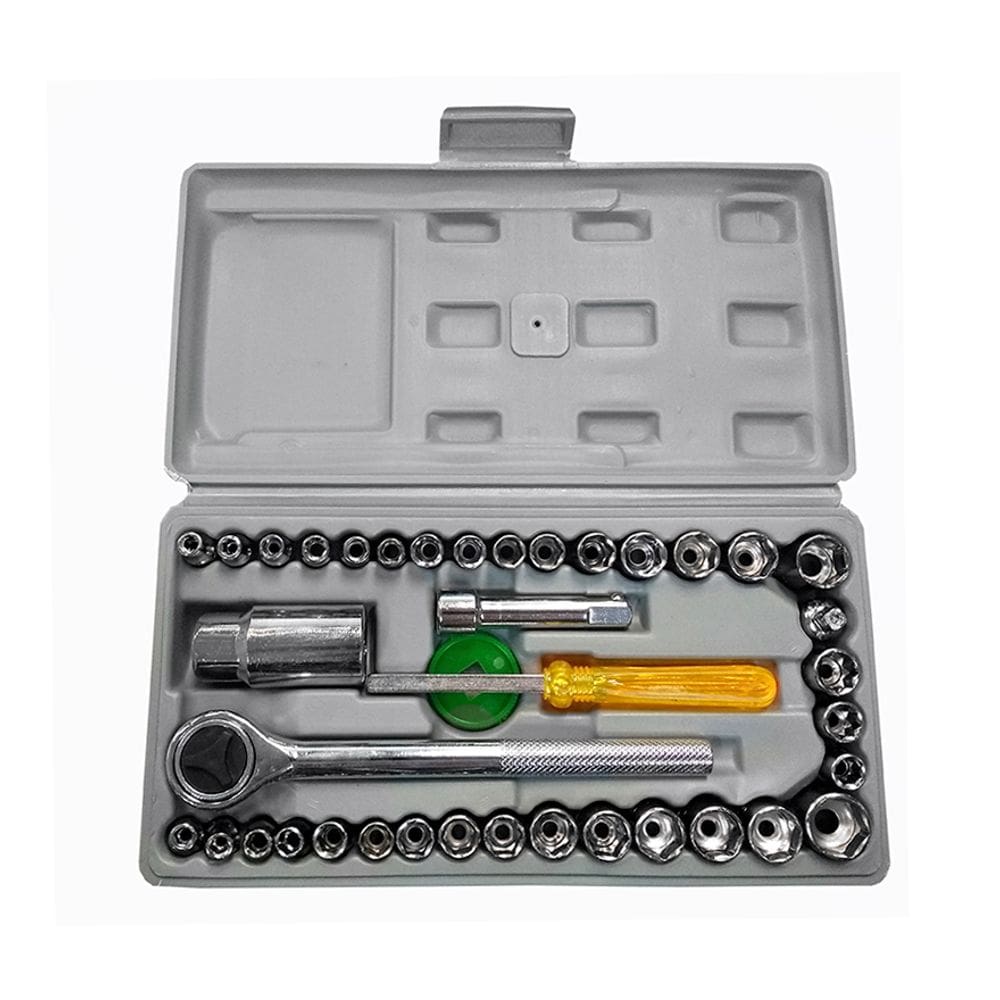 Kit Maleta de Ferramenta Chave Catraca 40 peças