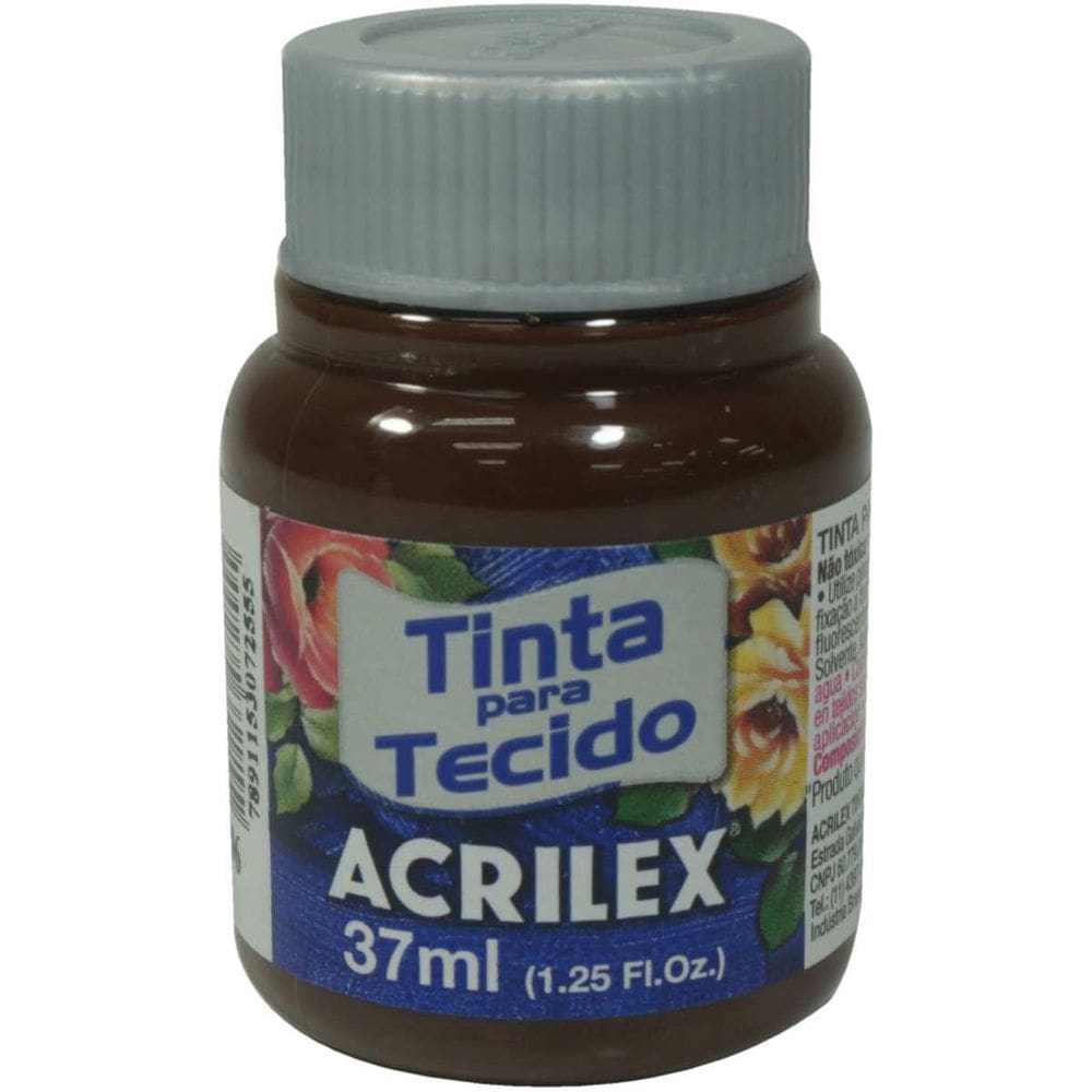 Tinta Tecido Fosca 037Ml Marrom Cafe