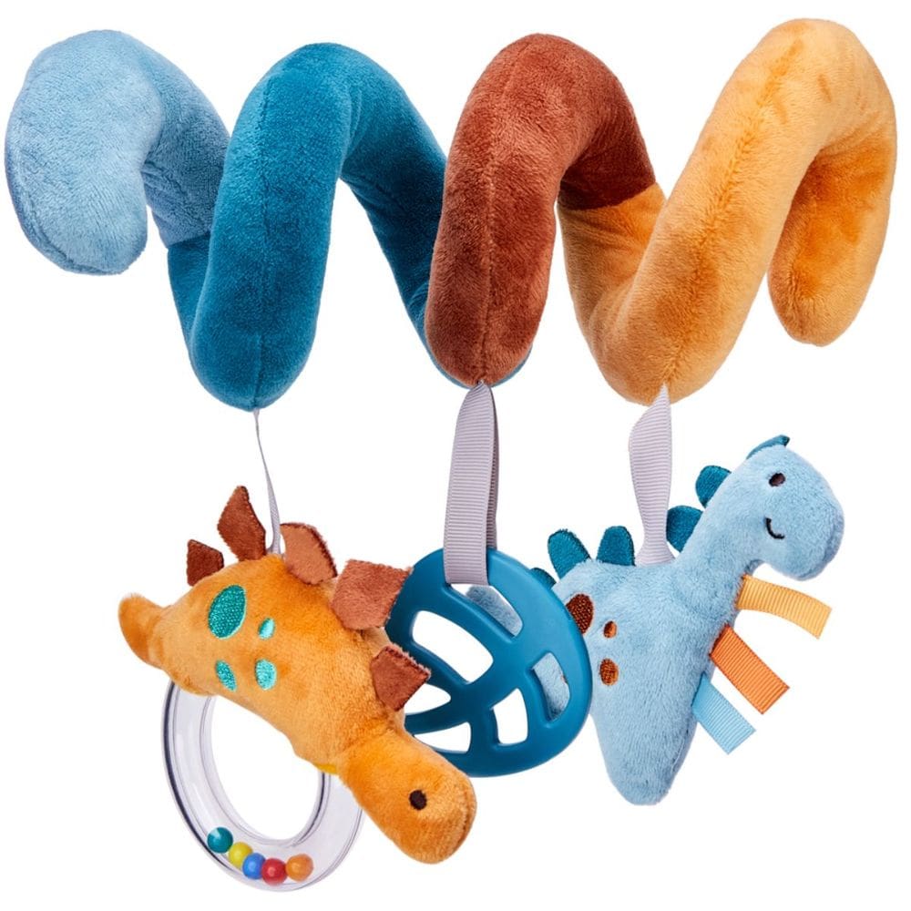 Móbile Berço Carrinho Mola de Atividades Magic Mordedores Chocalho Livre de BPA +4m Buba