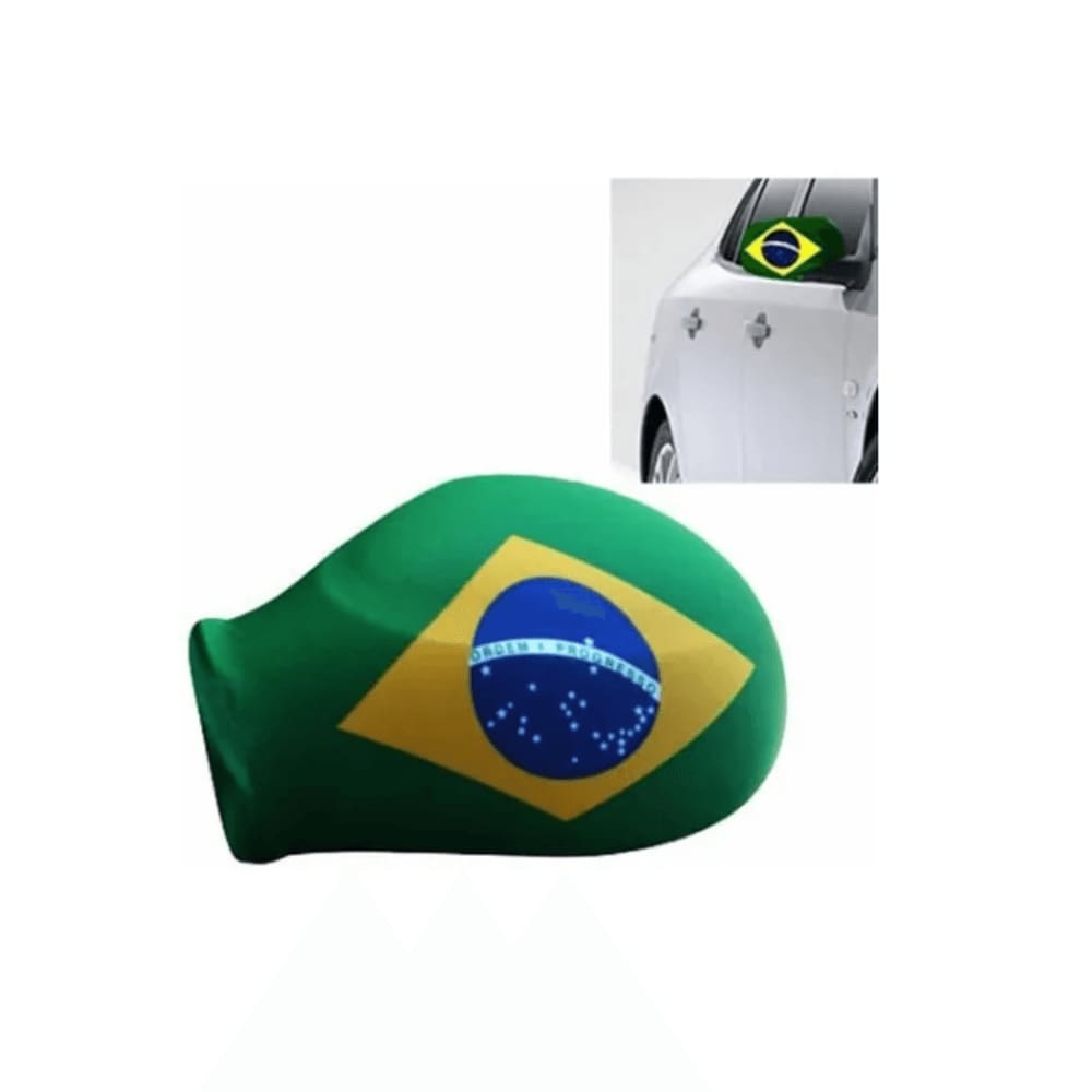 Bandeira do Brasil para Retrovisor c/ 2 unidades Nyr