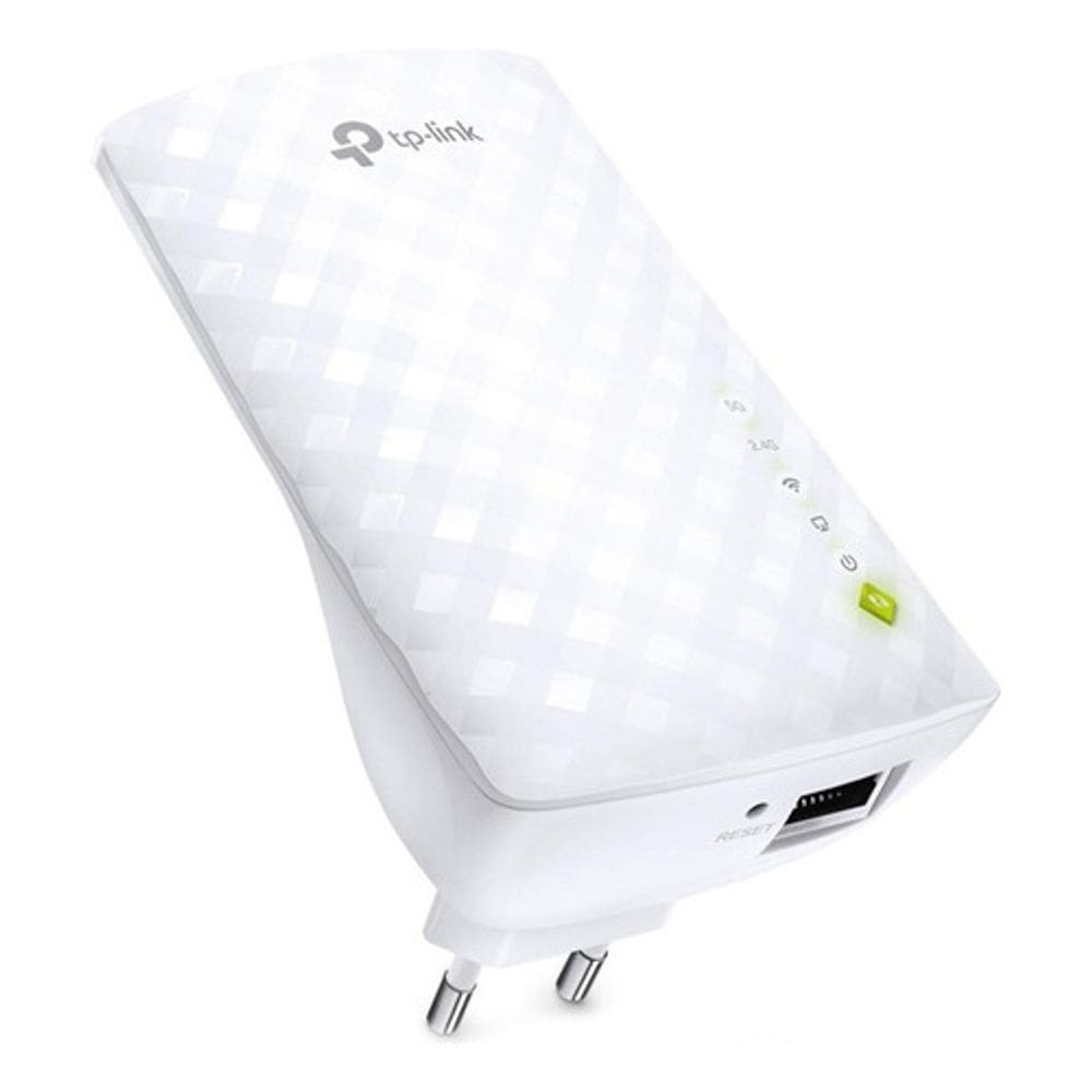 Repetidor Sinal Wi-fi Tp-link Re200 Ac750 Dual Band 2.4ghz E 5ghz Cor Branco