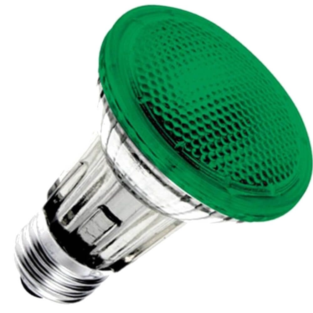 Lâmpada Par 20 50 Watts 110 Volts Verde - 01348 - OUROLUX