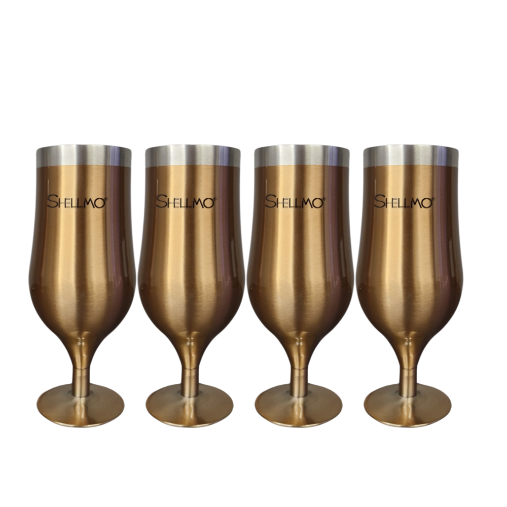 Kit 4 Taças Térmica para Cerveja - 400ML