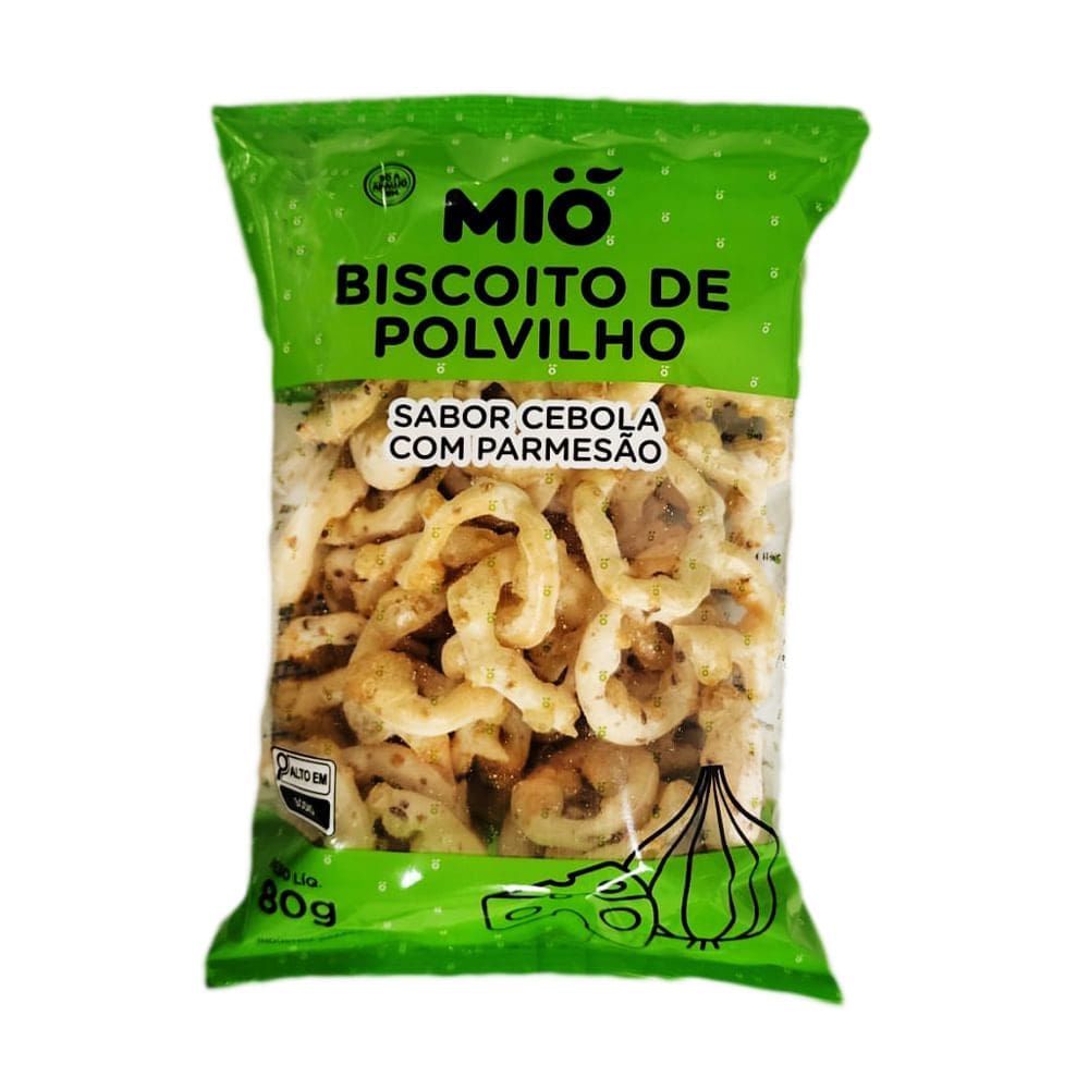 Biscoito de Polvilho Mió Cebola com Parmesão 80g