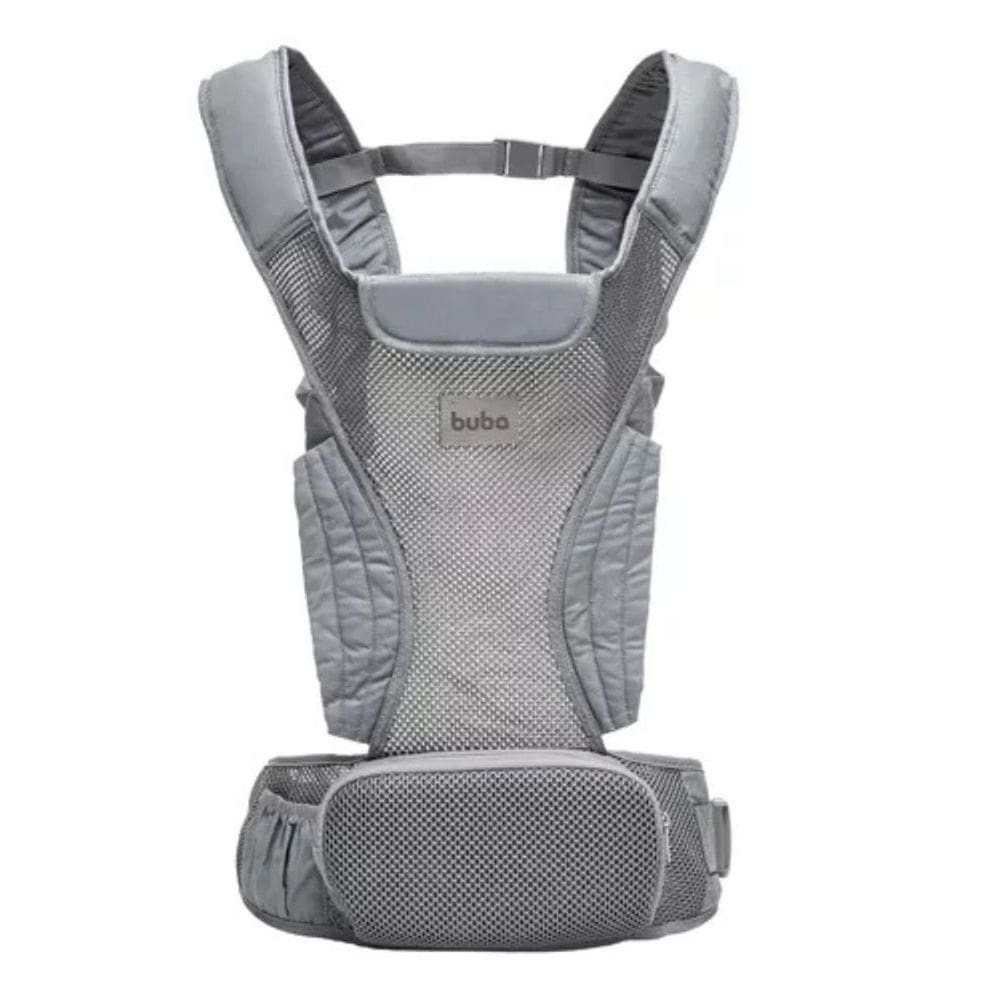 Canguru Mochila Bebês +3m Tecido Respirável Compacta 15kg Apoio Cabeça e Pescoço Buba