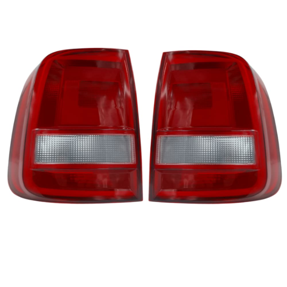 Par Lanterna Traseira Saveiro G7 2017 2018 A 2023 Bicolor