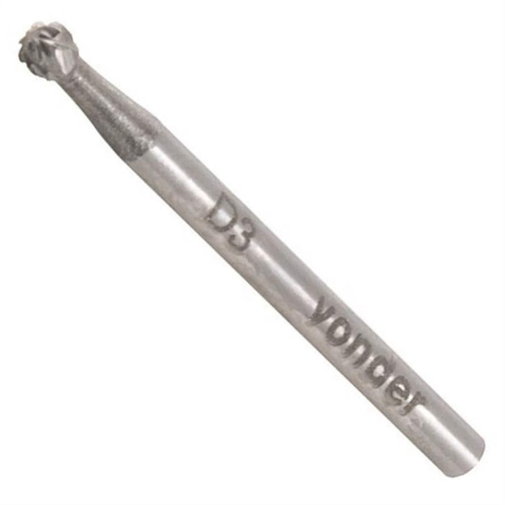 Lima Rotativa Esférica 3mm Haste 3mm LD003 - 43.12.031303 - VONDER