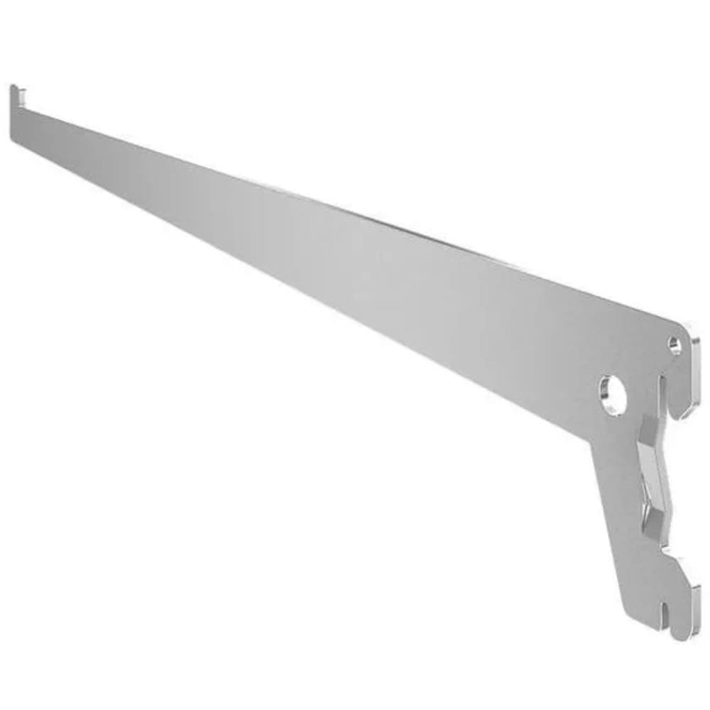 Suporte Simples de Simples Aço para Prateleira 35cm Branco - SS-35-BR - MULTIVISÃO