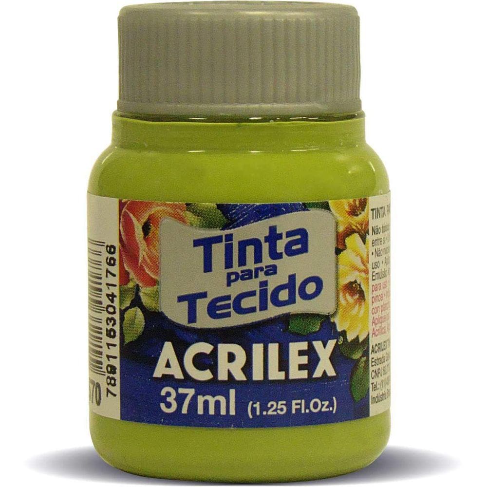 Tinta Tecido Fosca 037Ml Verde Pistache