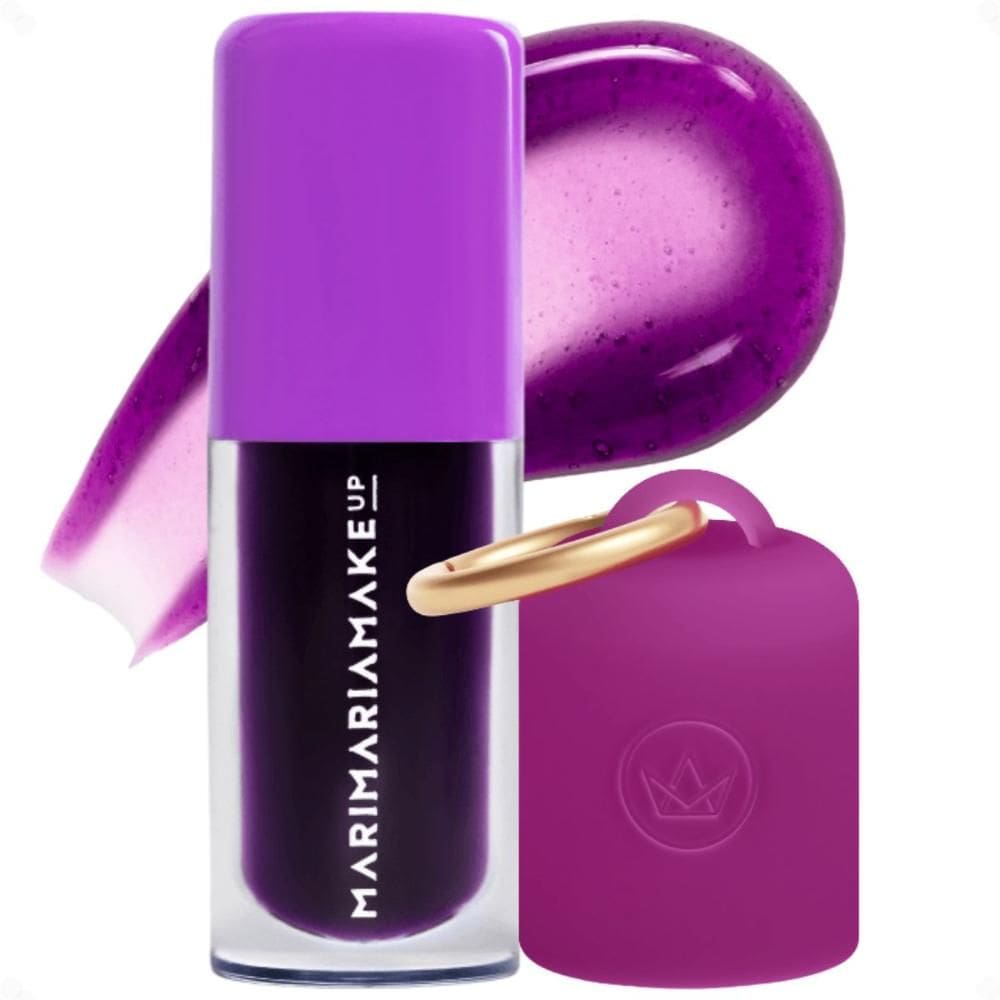 Kit Mari Maria Makeup: Lip Oil Juice Açaí e Case Açaí