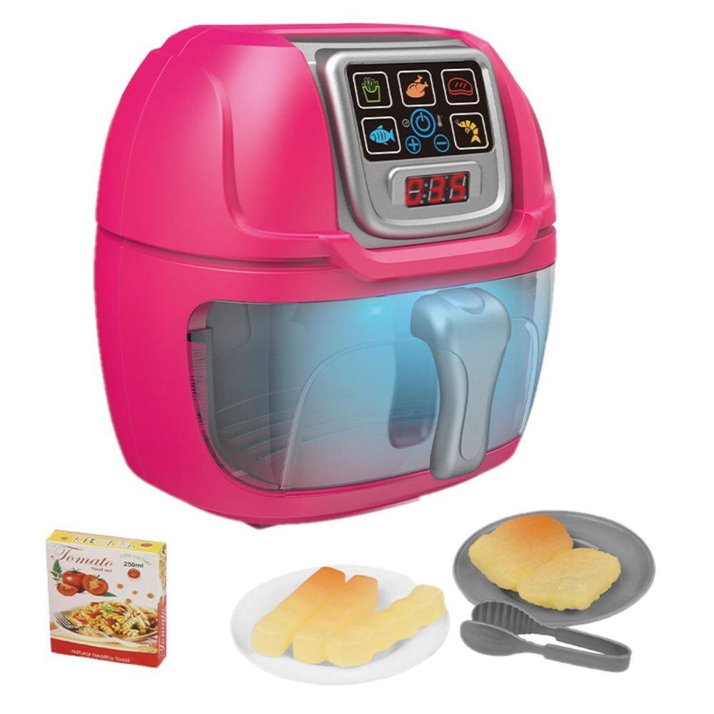 Fritadeira AirFryer Brinquedo Infantil Luz E Som Dm 6833