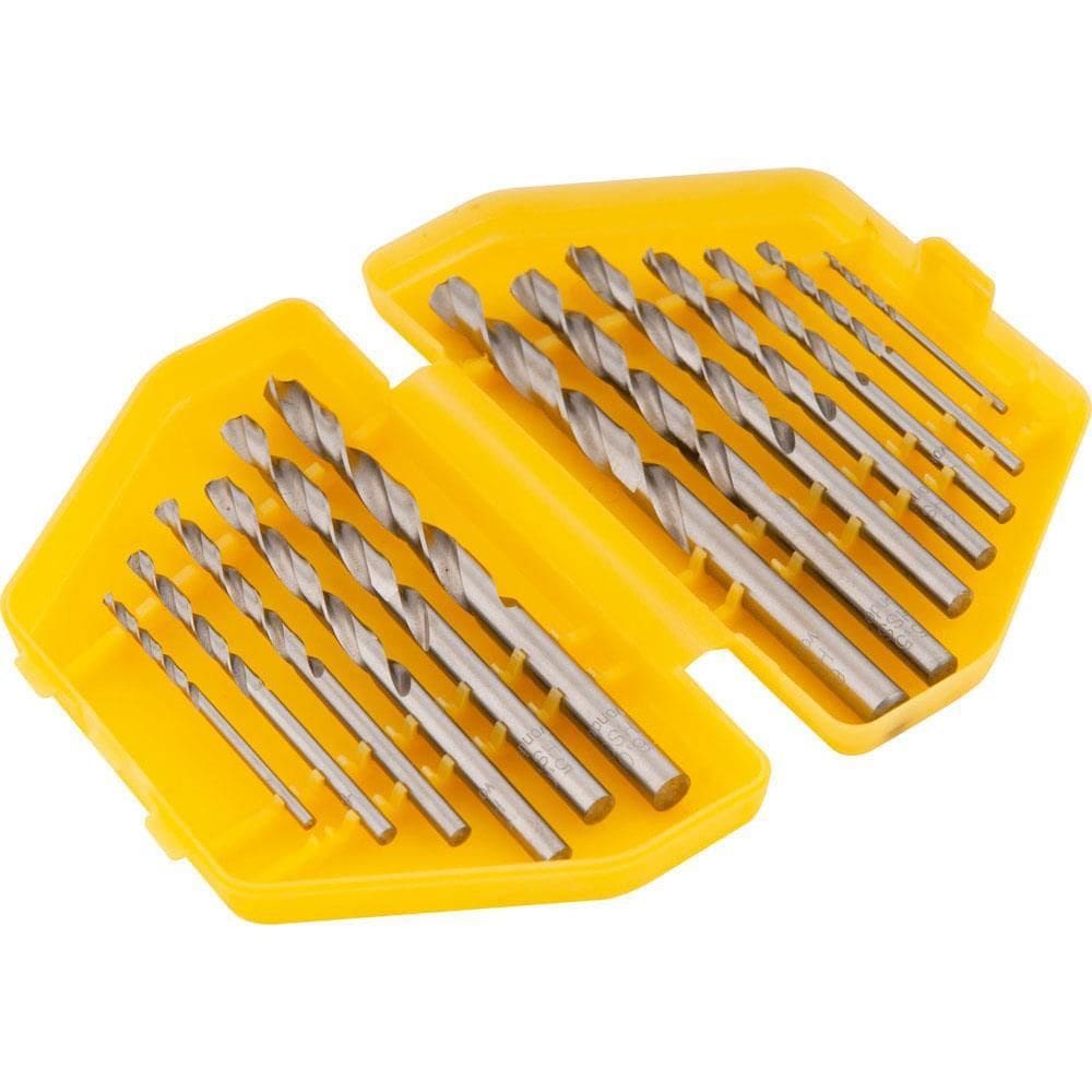 Jogo de Brocas Din 338 hss 1.5 mm a 6.5 mm Com 13 Peças - 53 53 015 650 - VONDER