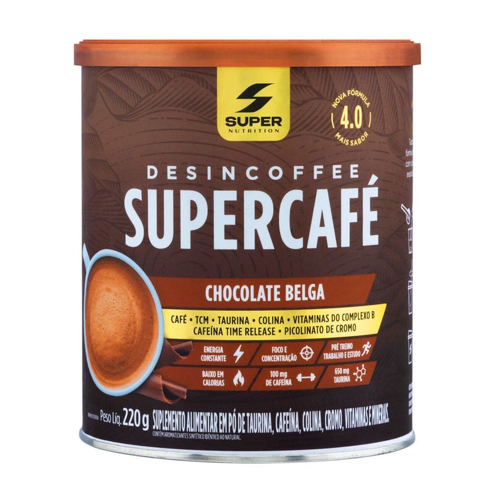 Supercafé Desincoffe Chocolate Belga 4.0 220g