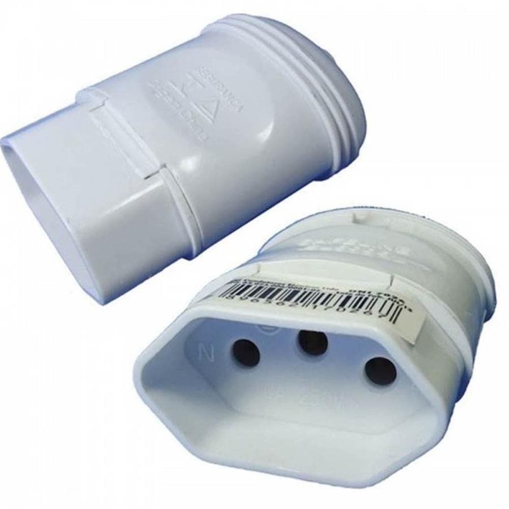 Tomada Desmontável 2P+T - 7026 - KEY WEST