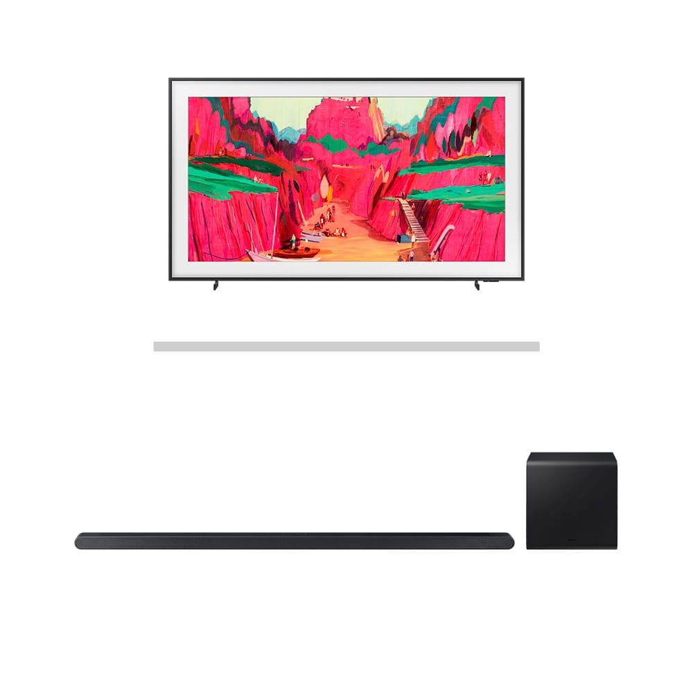 Samsung Vision AI TV 65” The Frame Pro 4K LS03FW + Soundbar Samsung HW-S800D  Combo