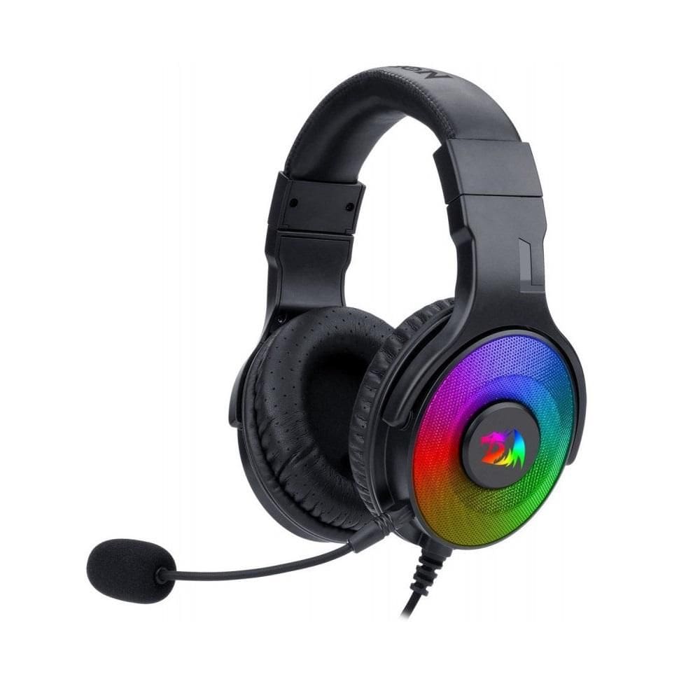 Fone Headset Gamer Pandora 2 RGB, Preto, H350RGB 1, REDRAGON