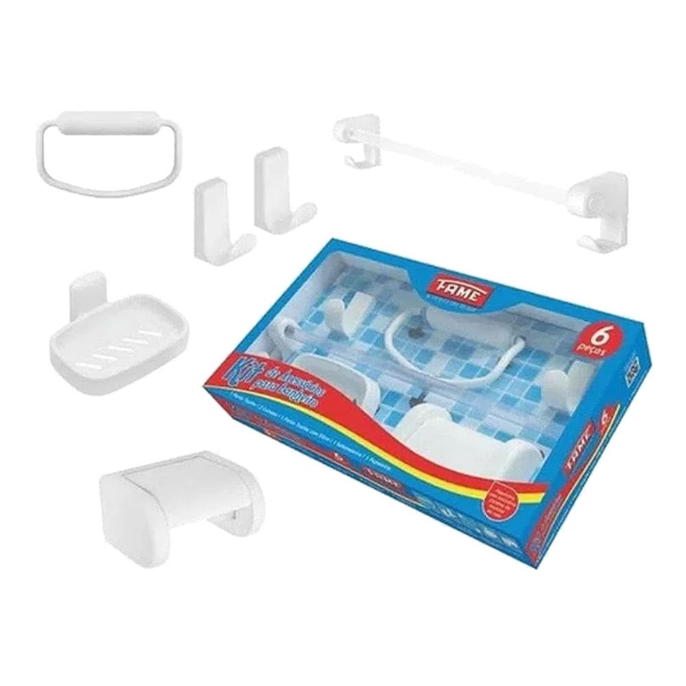 Kit Acessórios para Banheiro - 3215 - FAME