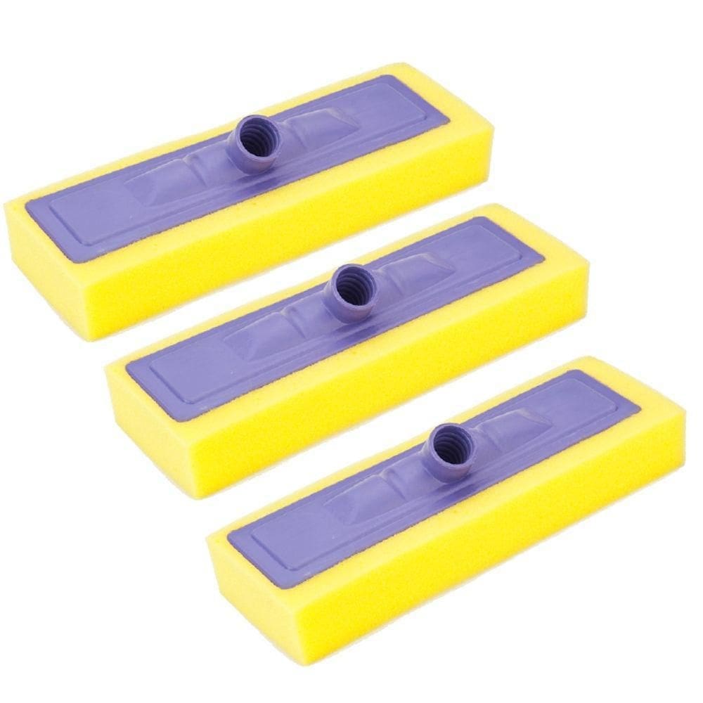 Kit 3 Rodos Passa Cera Espuma Para Pisos Frios E Madeira