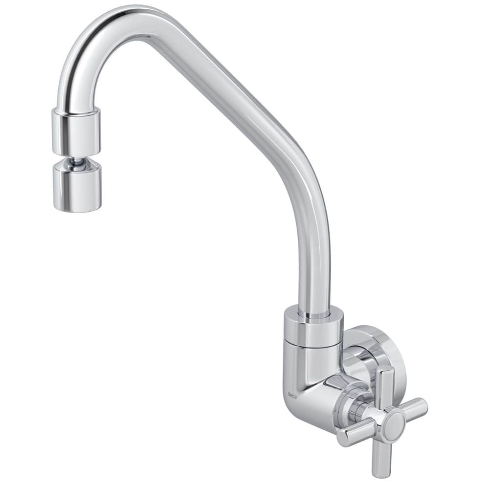 Torneira de Parede para Cozinha Bica Móvel Izy Cromada - 1168.C37 - DECA