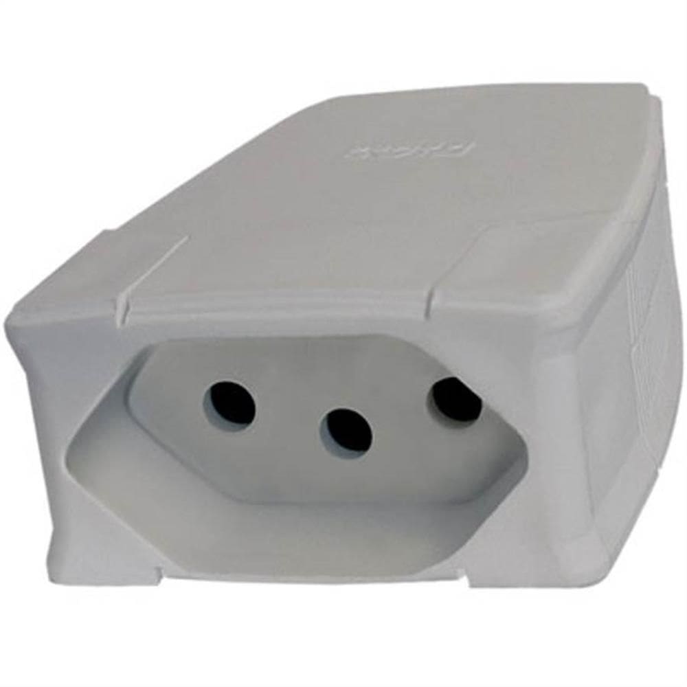 Prolongador Profissional 20A 2P+T Cinza - 615877 - PIAL