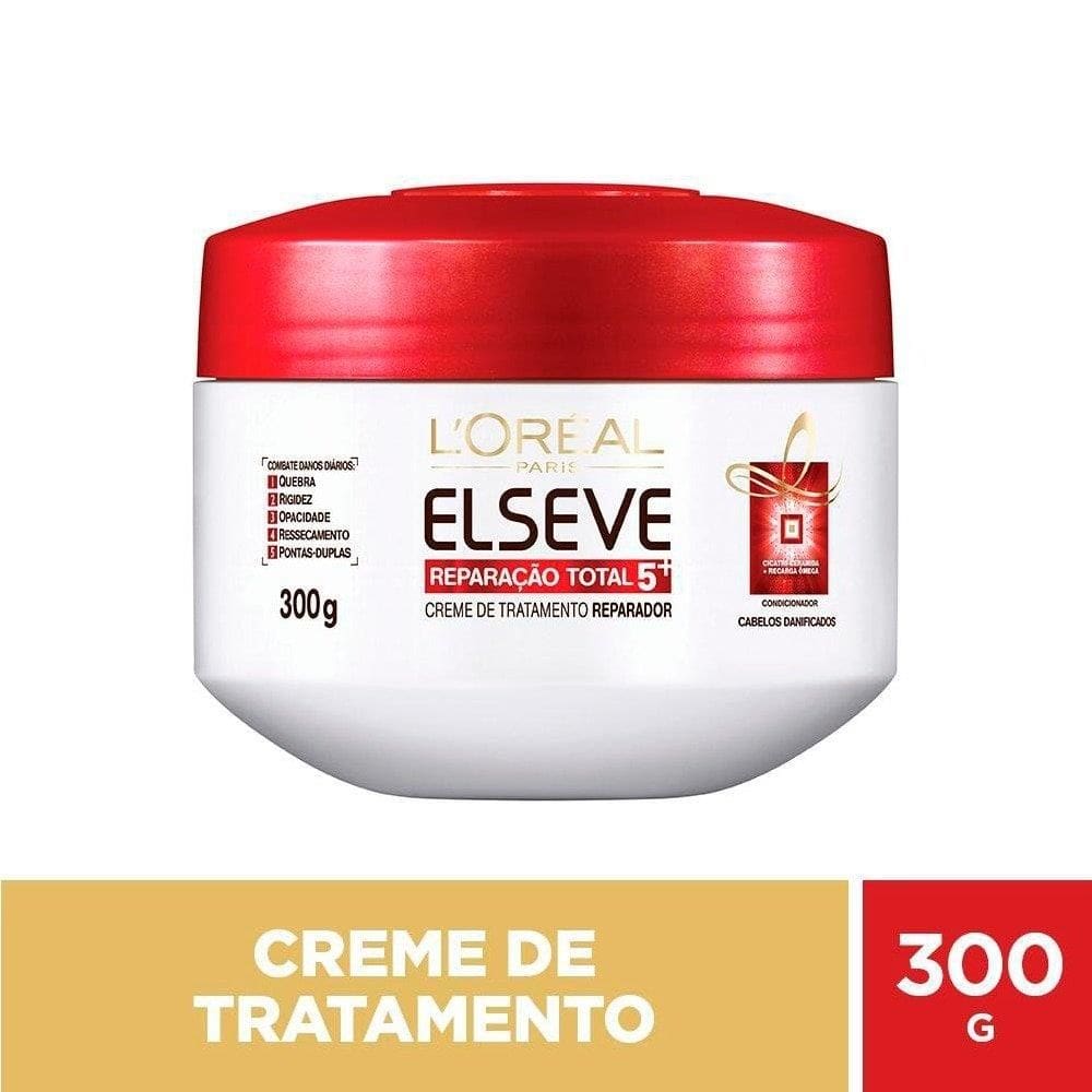 Creme de Tratamento Elséve Reparação Total 5 300g - L`oréal