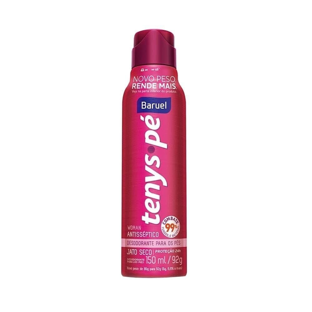 Desodorante para os Pés Tenys Pé Baruel Jato Seco Woman 92g