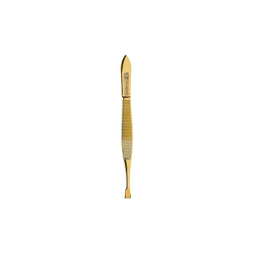 Pinça Mundial Gold Dourada Ponta Reta BC-384