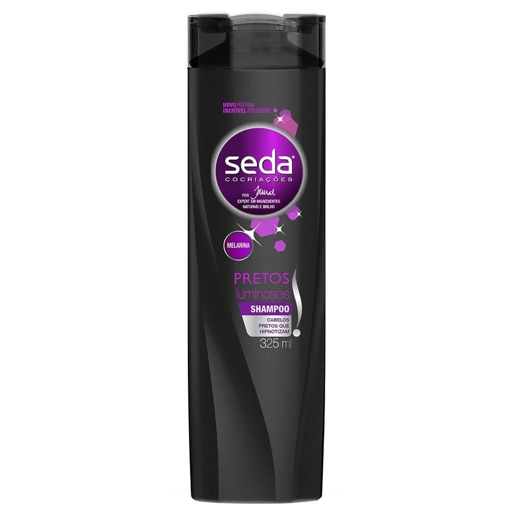 Shampoo Seda Cabelos Pretos Luminosos 325ml