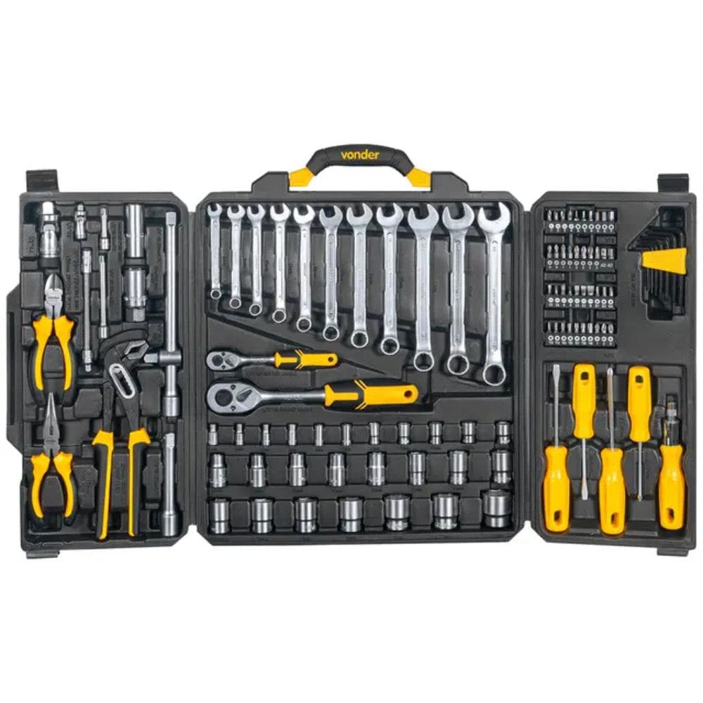 Jogo de Ferramentas Com 110 Peças Vonder