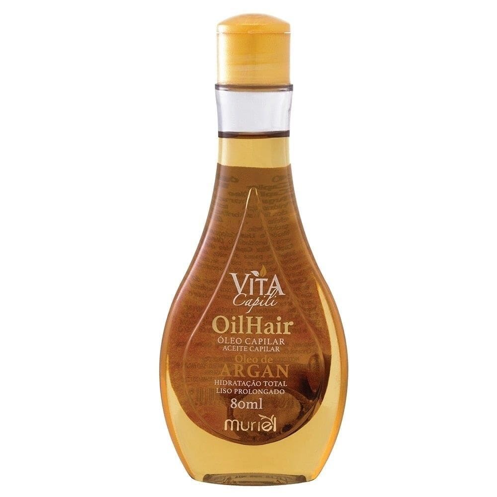 Óleo Mineral Muriel Vita Capilar Óleo de Argan 80ml