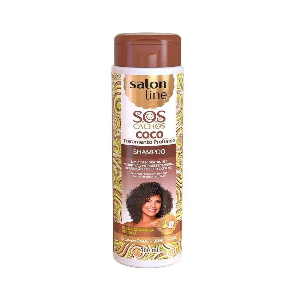 Shampoo Salon Line S.O.S. Cachos Coco 300ml