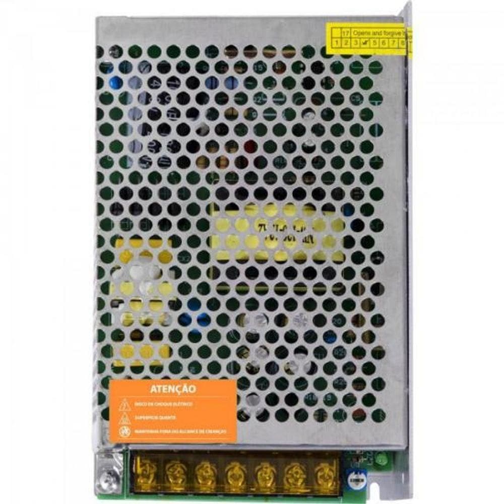 Fonte Colmeia 10a Bivolt Automatica Ftc1210 Hayonik