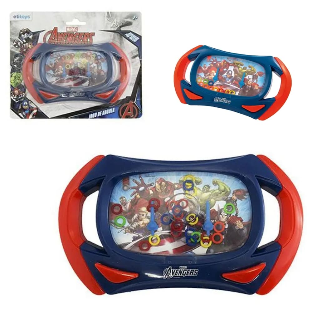 Brinquedo MiniGame Aquaplay Argola Volante autêntico Avengers