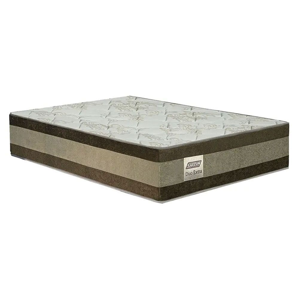 Colchão Queen Size Espuma D40 Gazin Misto Duo Extra 158x198