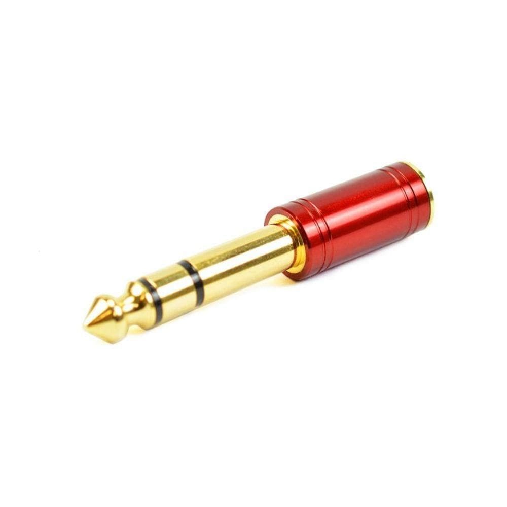 Santo Angelo Plug Adaptador P2 / P10 Estereo Nique Vermelho