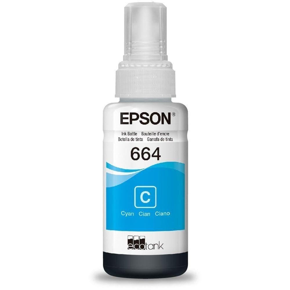 Refil De Tinta Epson Ciano 70 Ml - T664220-al