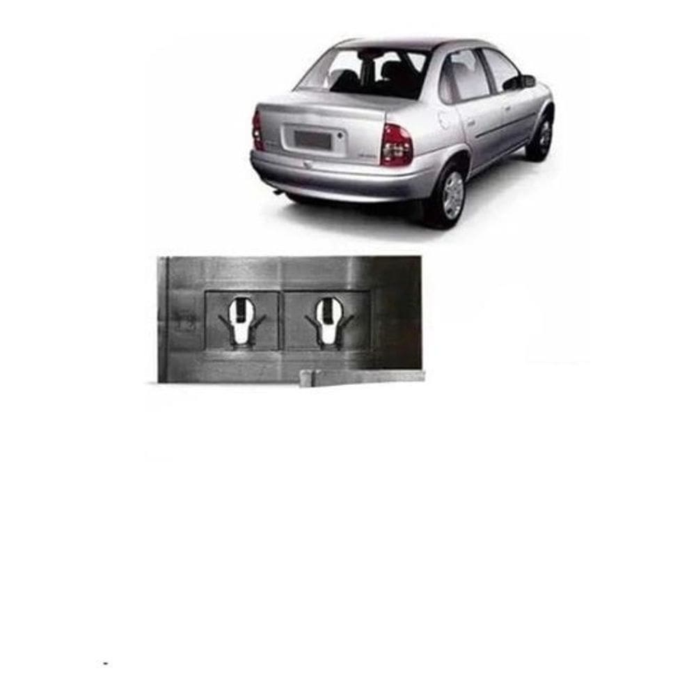 Guia Parachoque Traseiro Corsa Sedan Classic 1994 A 2010 Dir